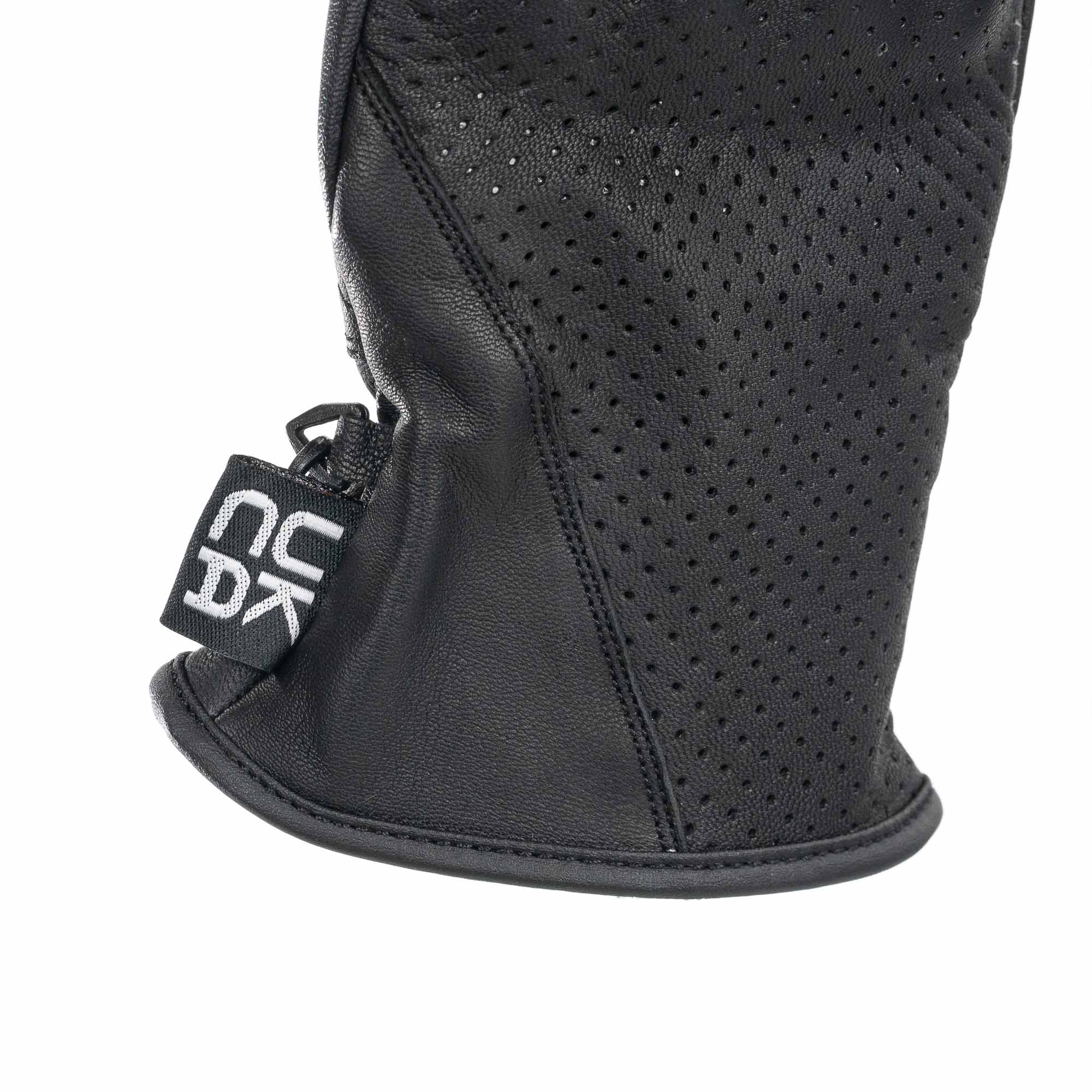Bike It Cruiser Gloves Air 'CGA' (Black) Leather Motorcycle Glove - Image 5