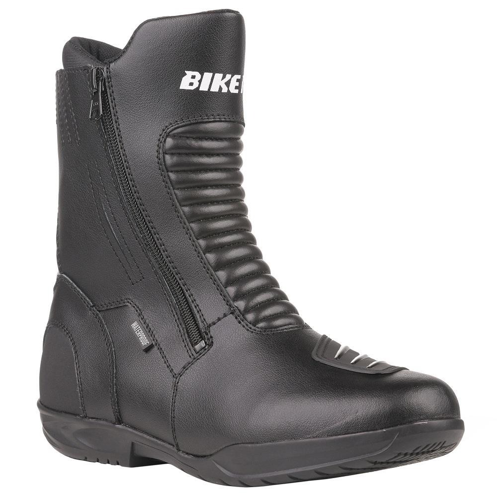 Bike It Preto Mid Length Waterproof Mens Boot - Black - Image 5