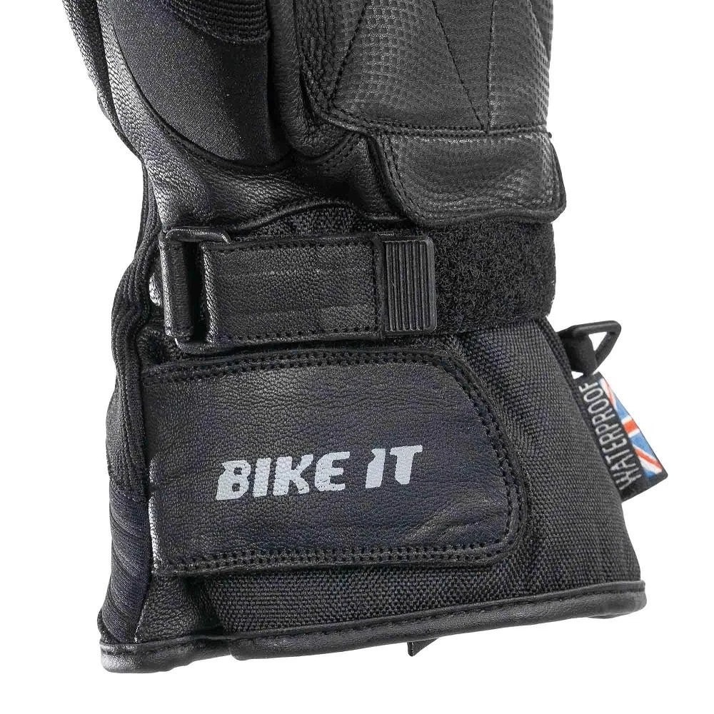 Bike It Burhou All-Season Waterproof Glove - Black - Image 4