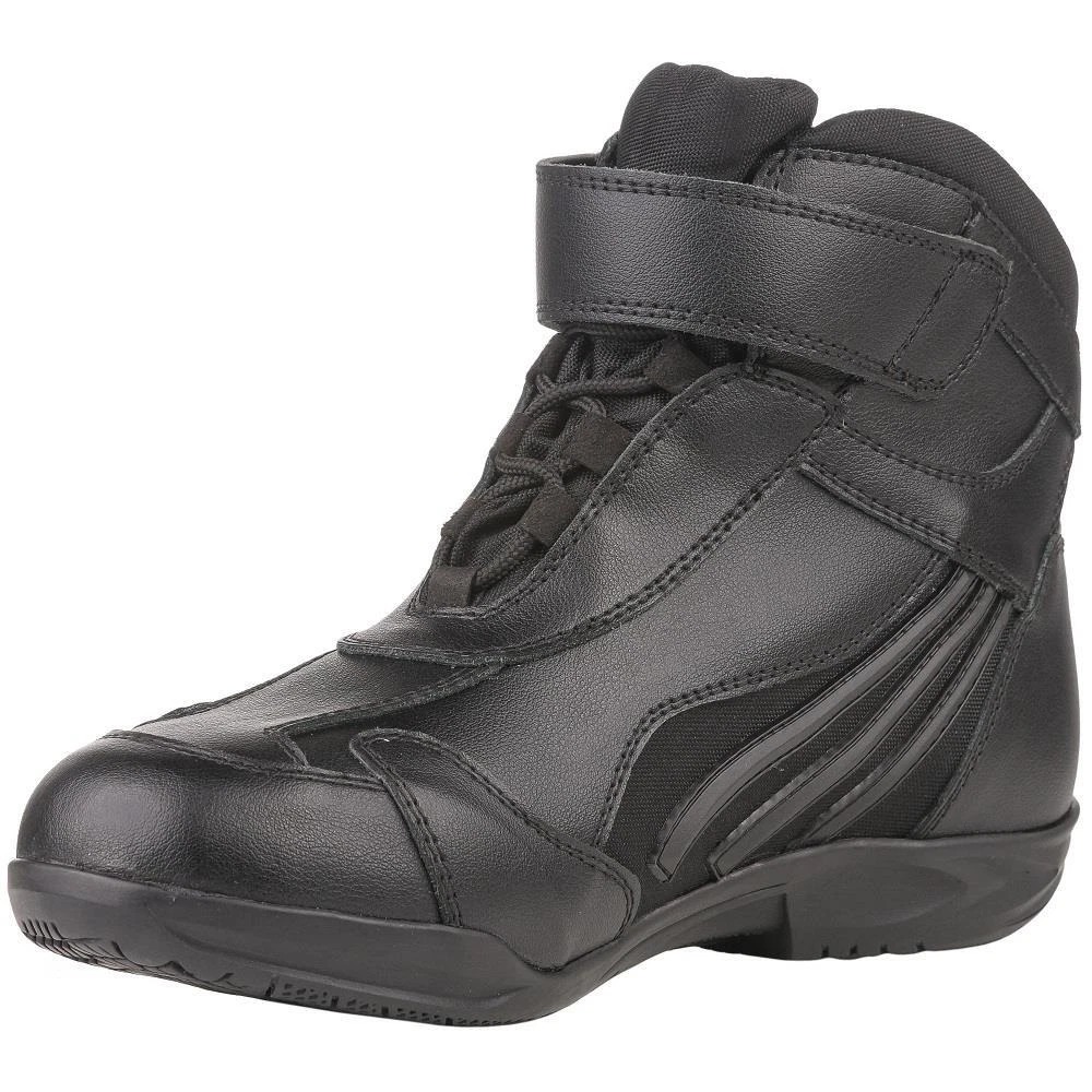 Bike It Perun Low-Cut Waterproof Mens Boot - Black - Image 3