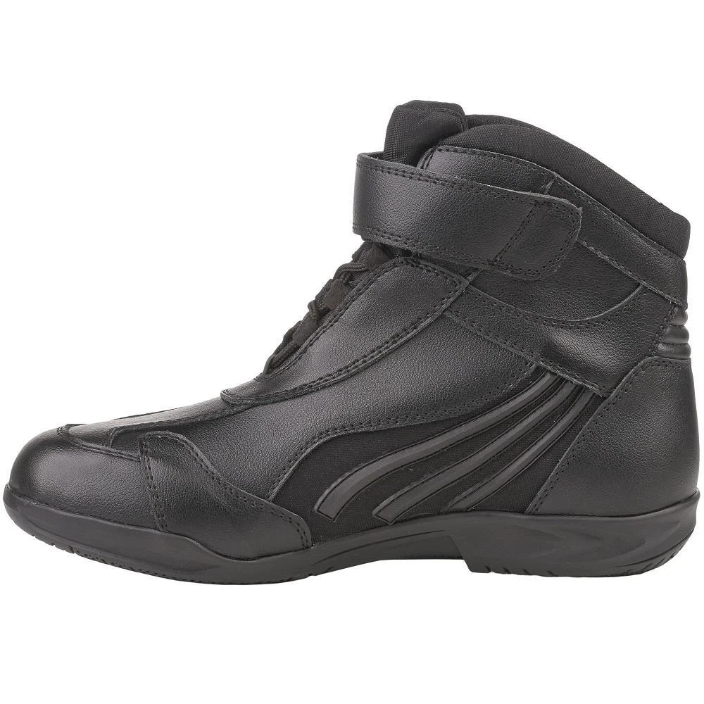 Bike It Perun Low-Cut Waterproof Mens Boot - Black - Image 4