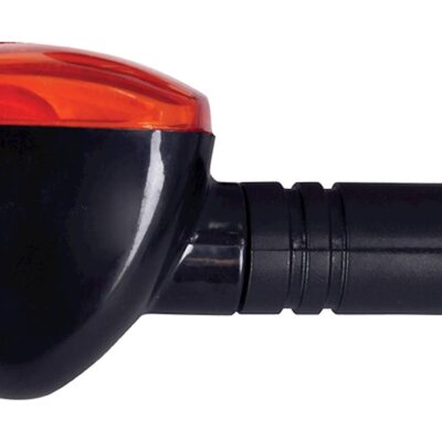 Bike IT Midid Axe Indicators With Black Body And Amber Lens