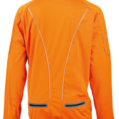 Eigo Mistral Windproof Cycling Jacket Vivid Orange