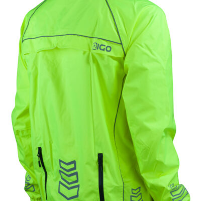 Eigo Delta-2 Waterproof Cycling Jacket Fluoro Yellow