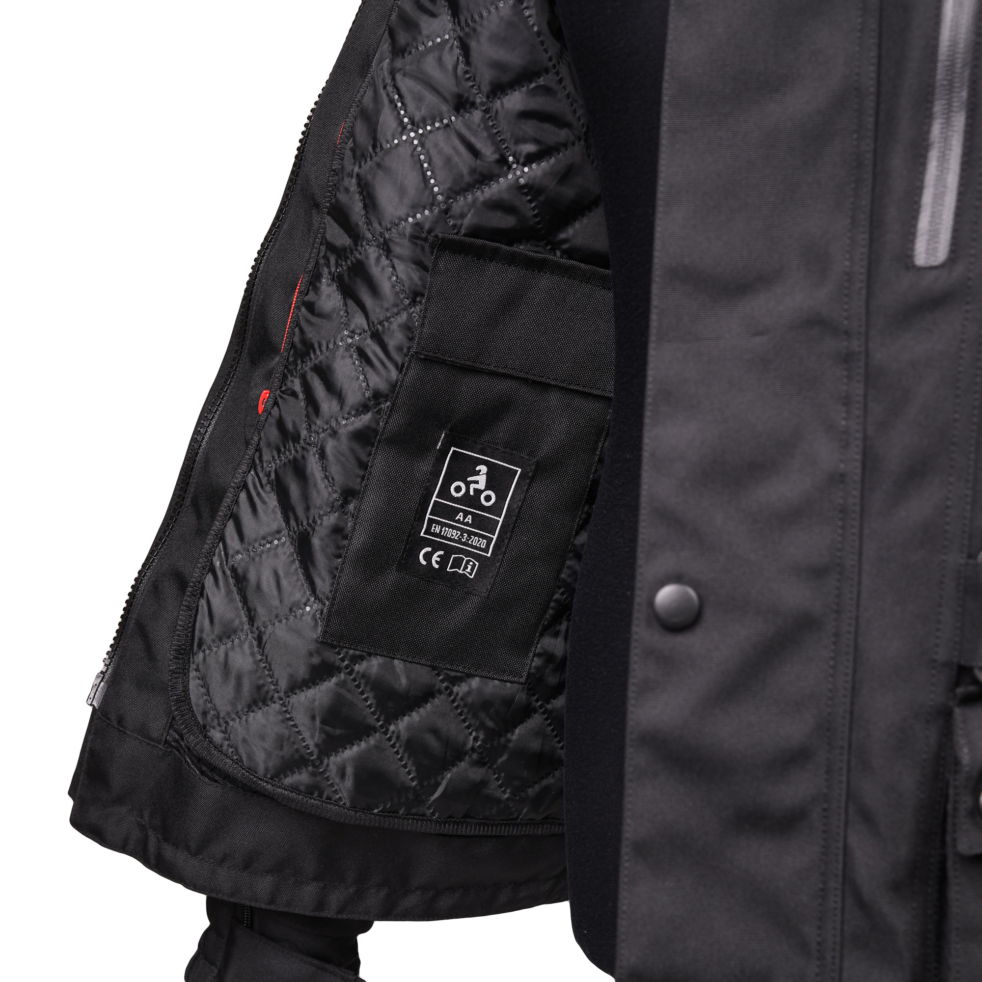 Bike It 'Triple Black' All-Weather Waterproof Adventure Touring Motorcycle Jacket - Image 11