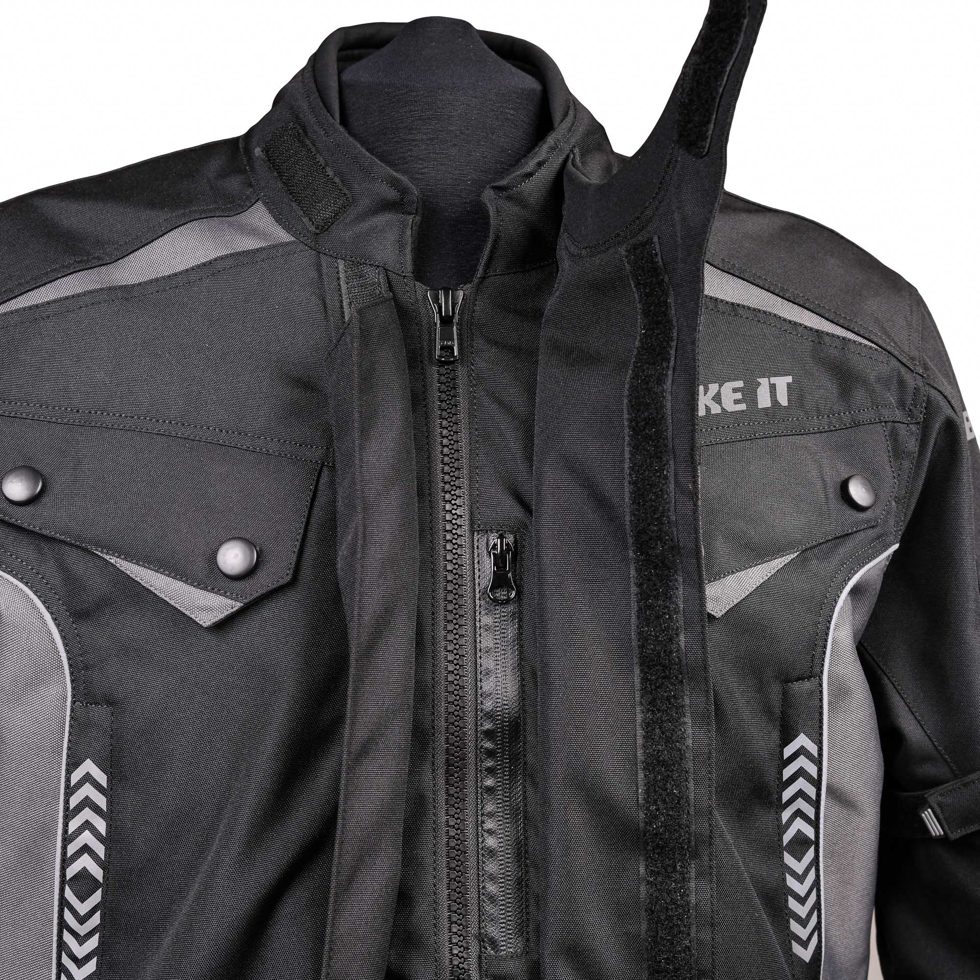 Bike It 'Burhou' All-Season Motorcycle Adventure Jacket - Image 3