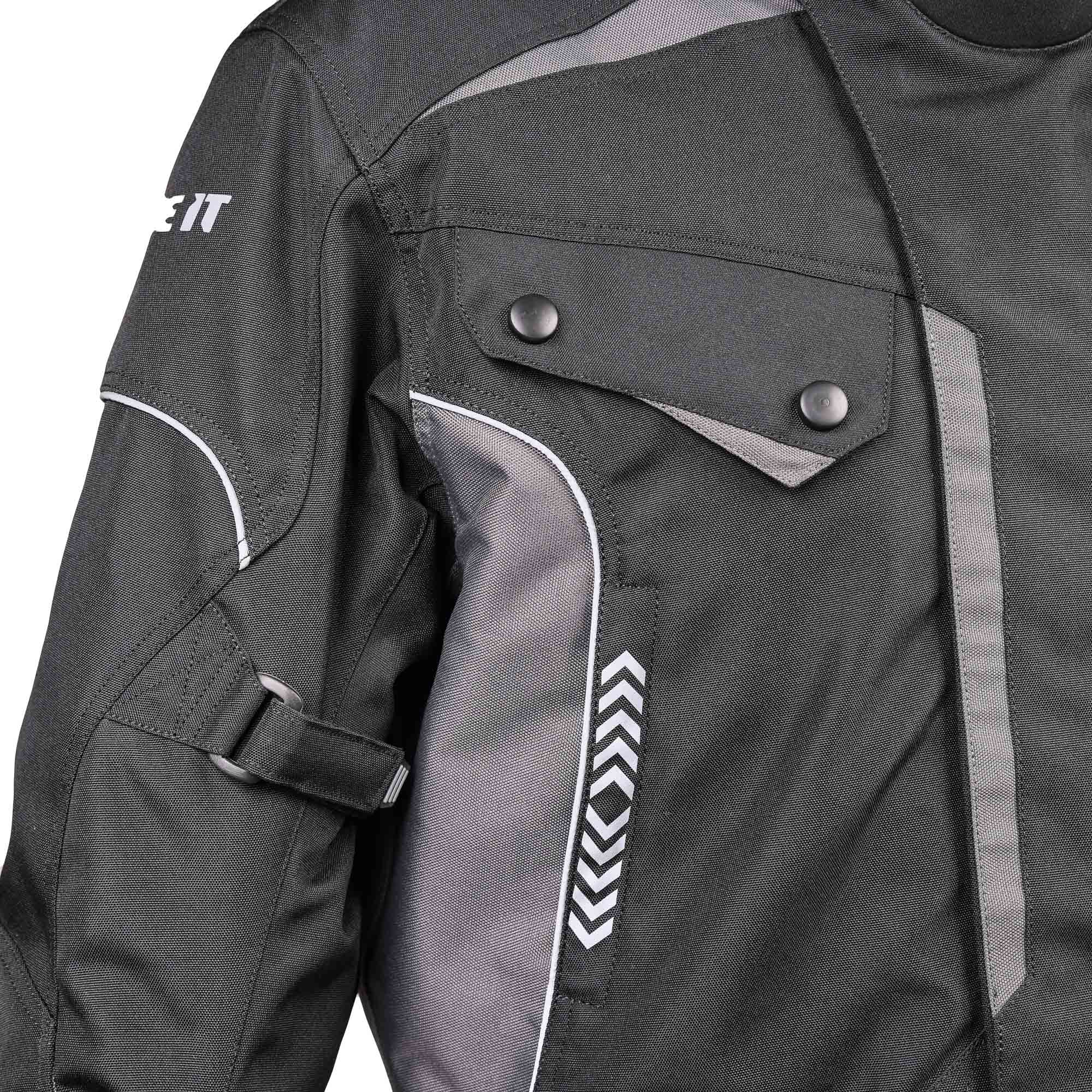 Bike It 'Burhou' All-Season Motorcycle Adventure Jacket - Image 4