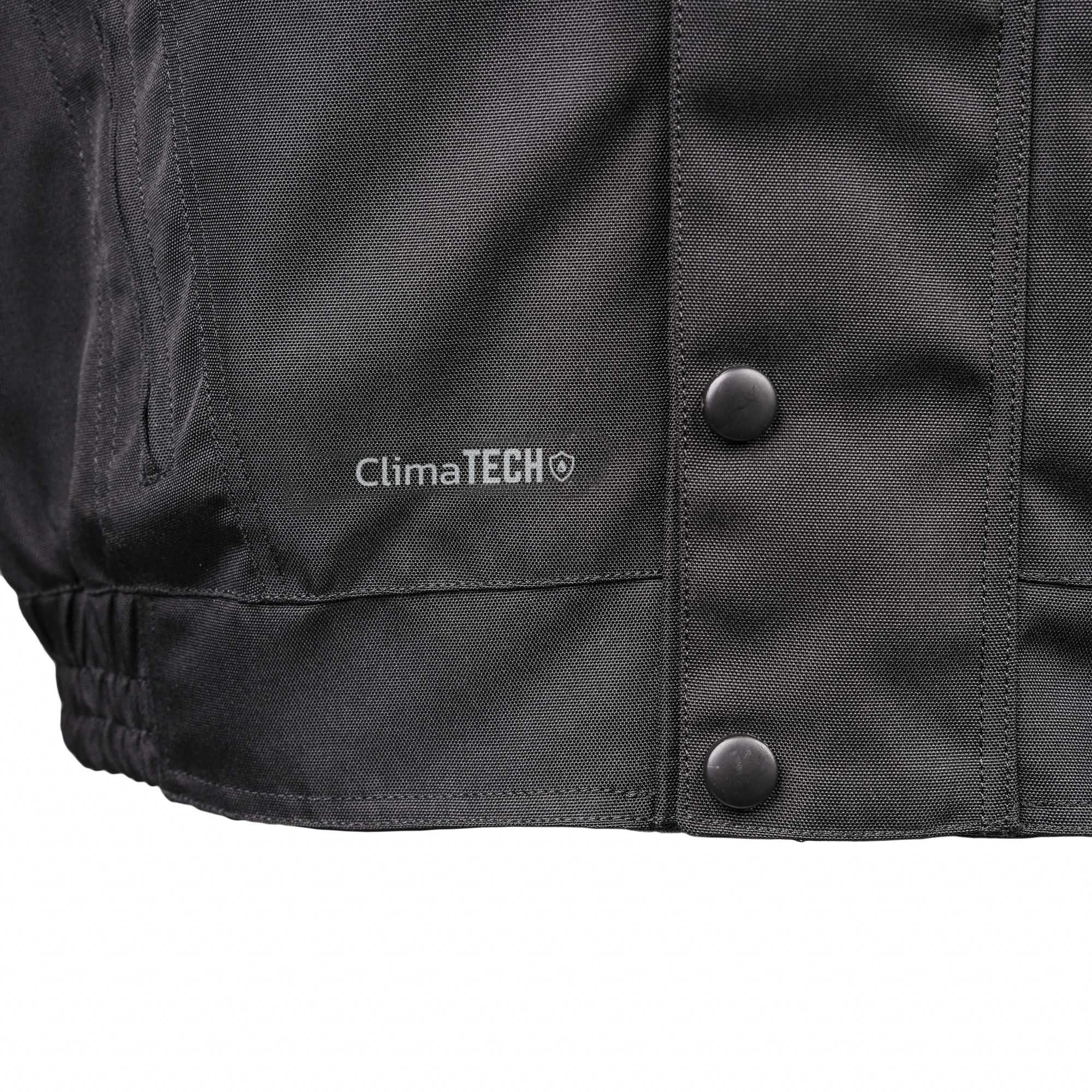 Bike It 'Herm' Textile Waterproof Motorcycle Bomber Casual Jacket - Image 5