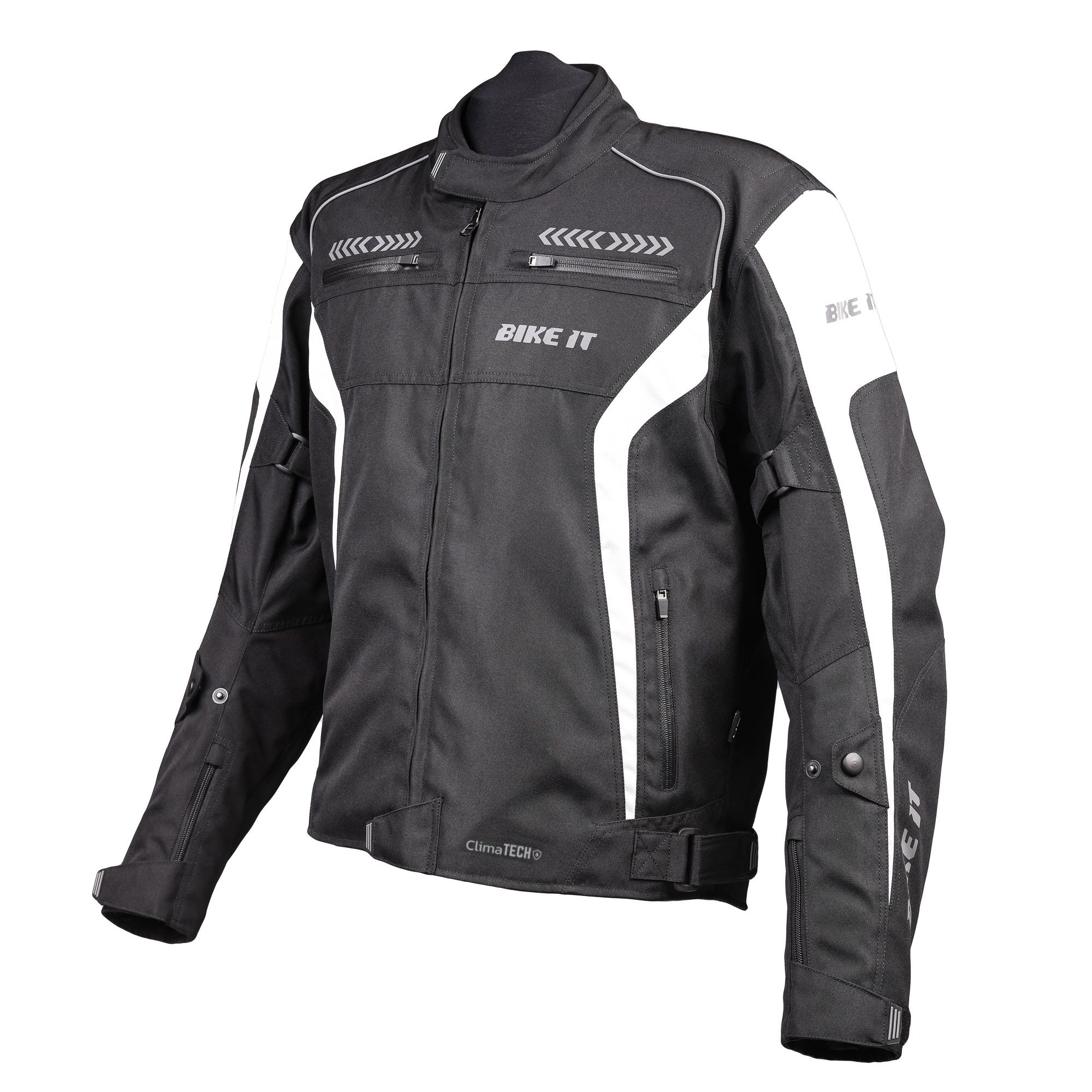 Bike It 'Flux' Textile Waterproof Sports Motorcycle Jacket - Image 3
