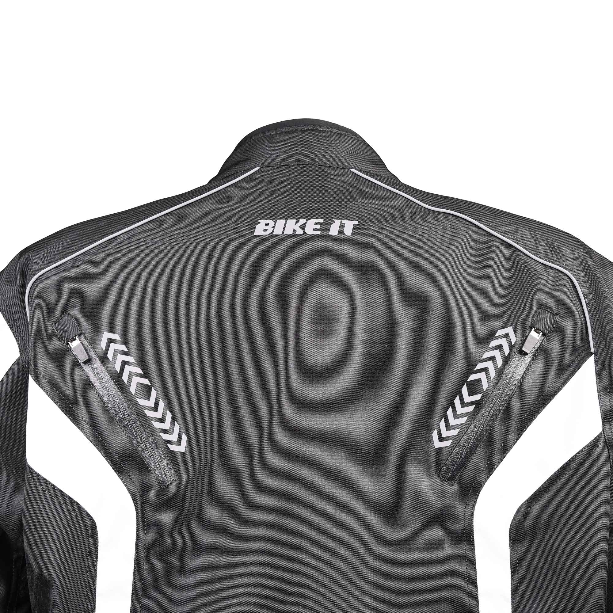 Bike It 'Flux' Textile Waterproof Sports Motorcycle Jacket - Image 6