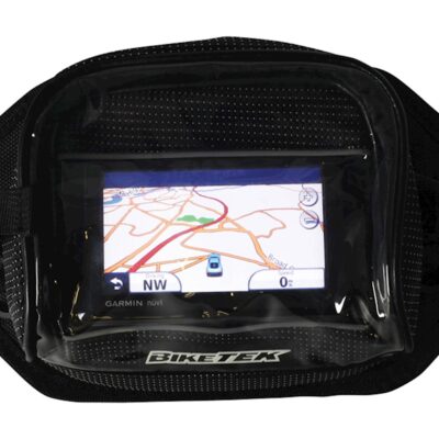 BikeTek Handlebar/Yoke Mounted Sat Nav Pouch