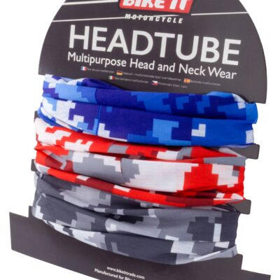 Bike It Neck Tube Triple Pack With Urban Digi Camo Designs