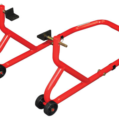 BikeTek Series 3 Front And Rear Track Paddock Stand Set – Red