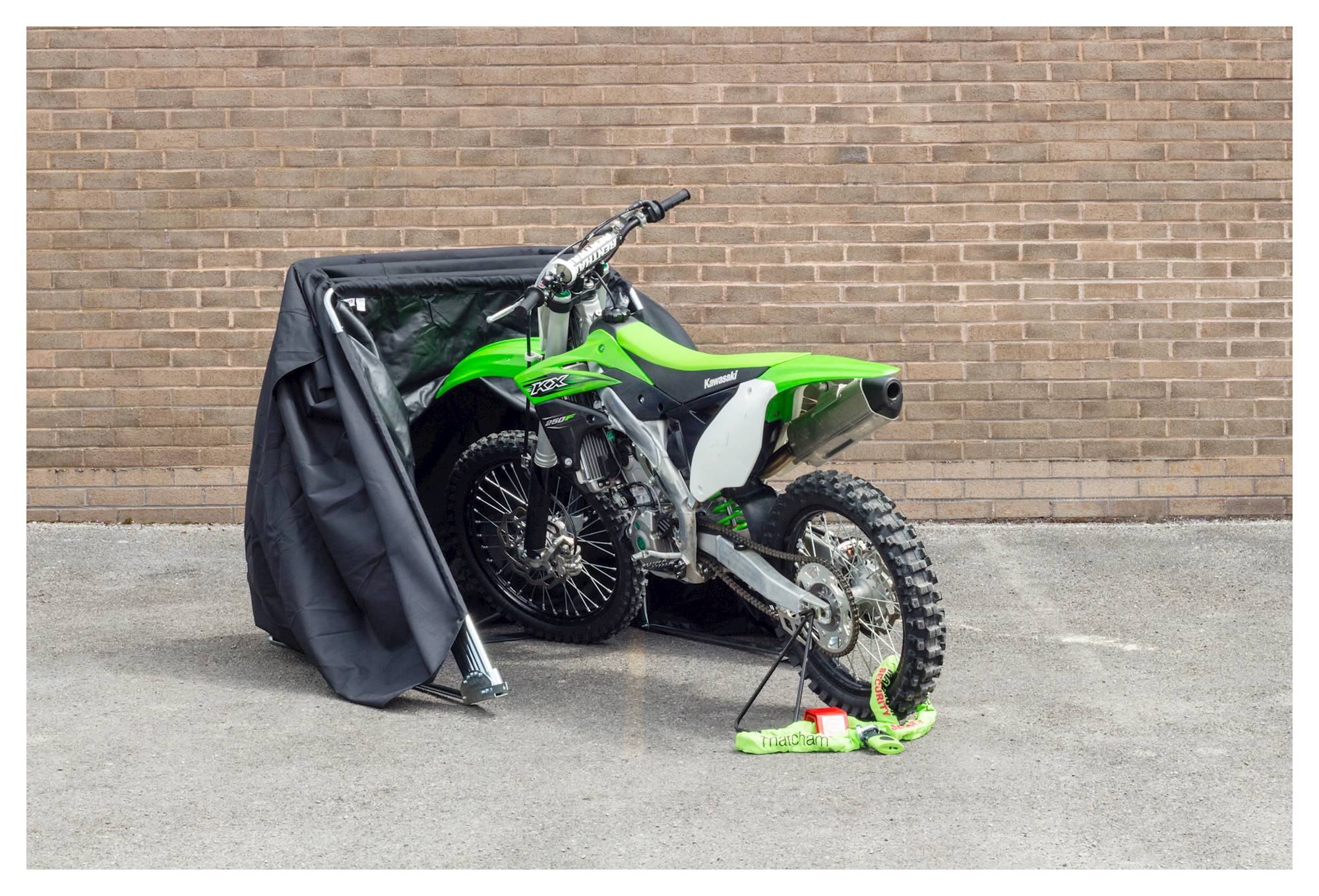 Armadillo Motorcycle Garage Shelter - Small (270cm X 105cm X 155cm) - Image 7