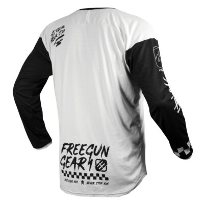 Freegun By Shot Devo MX Jersey Adult – Speed White