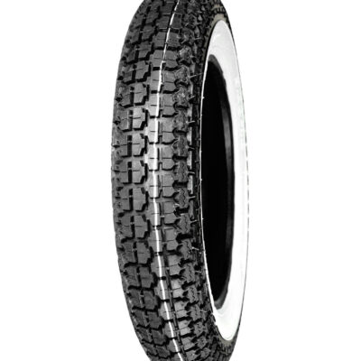 Cougar 350-10 White Walled Tubed Tyre