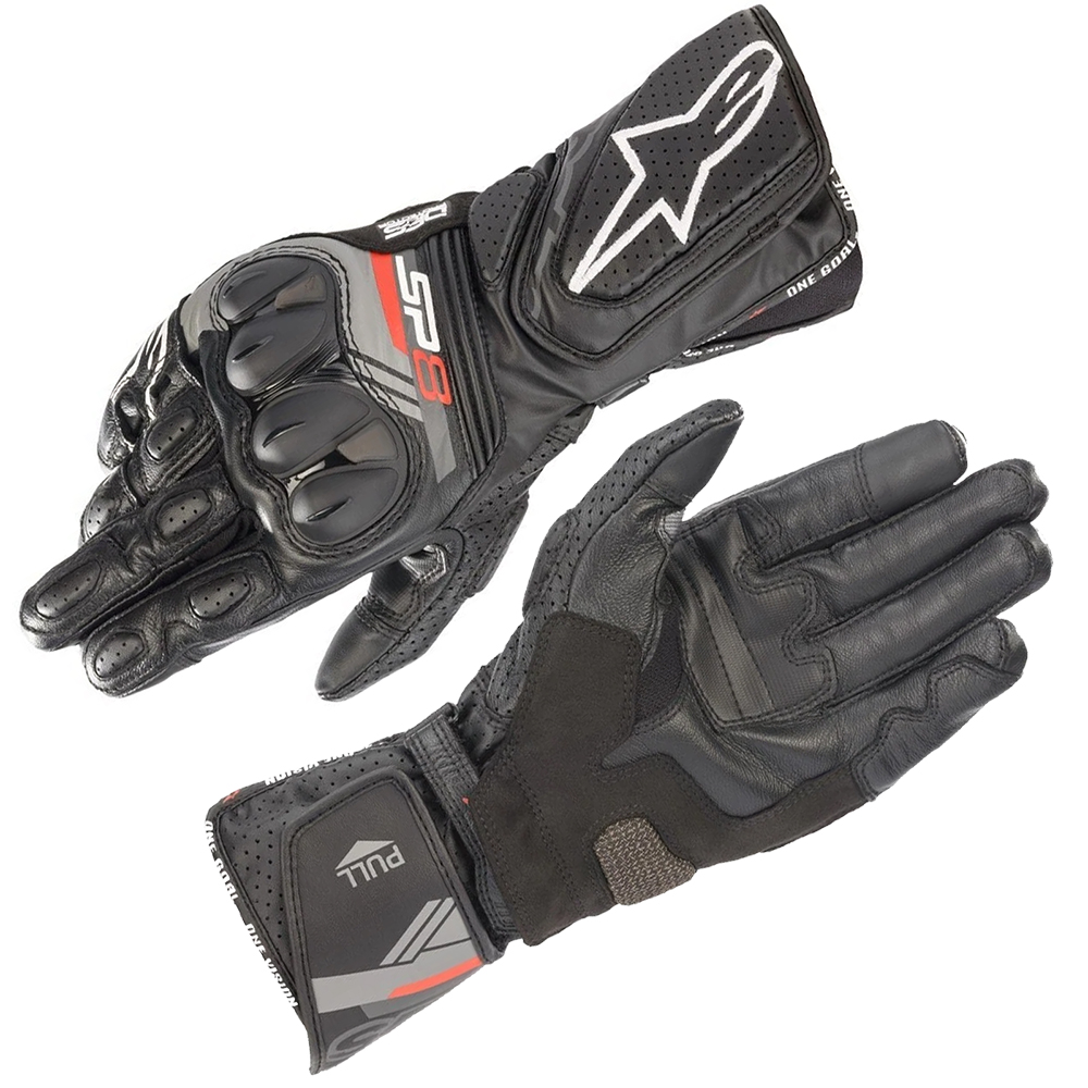Alpinestars SP-8 V3 Leather Gloves - Image 3