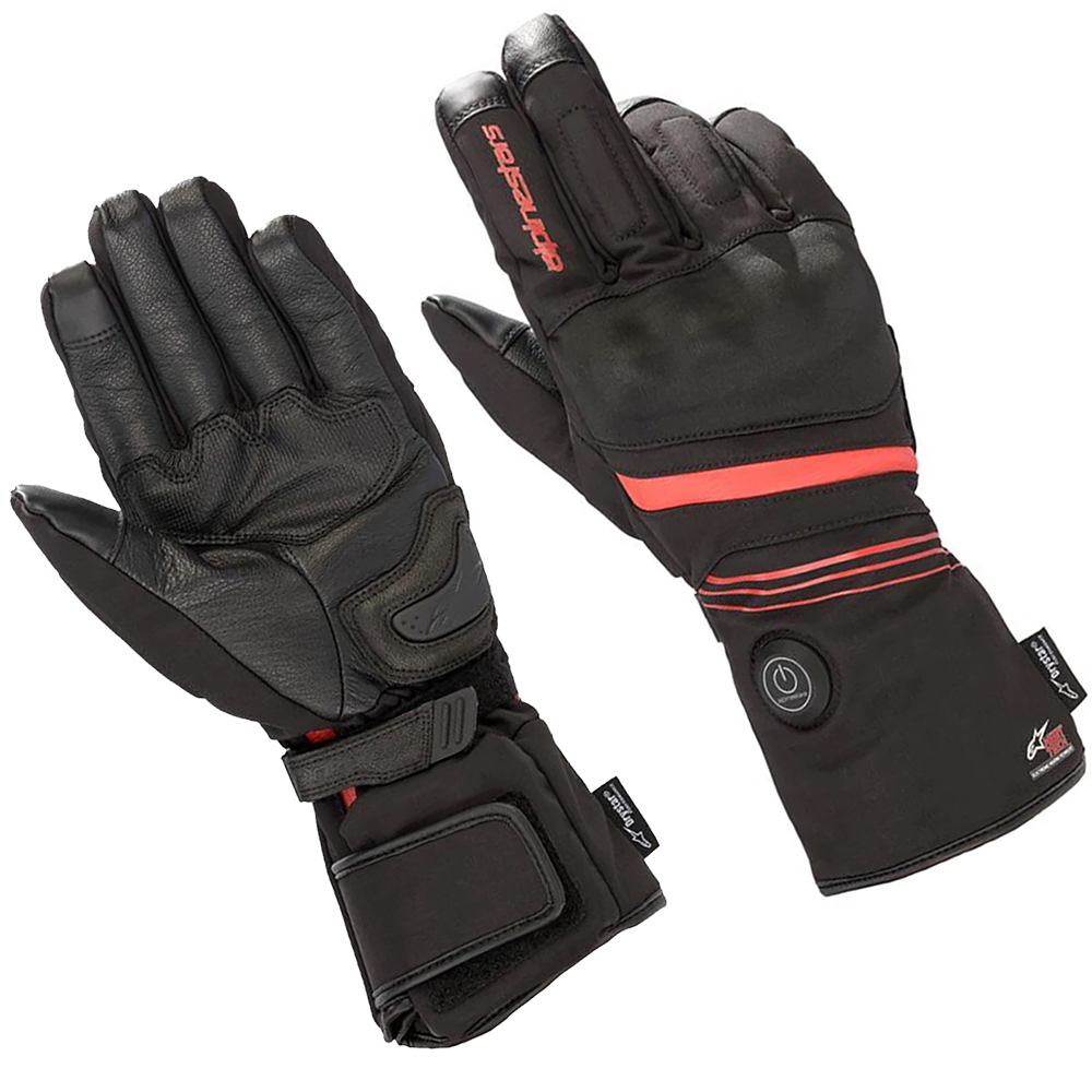 Alpinestars HT-5 Heat Tech Drystar Gloves - Black Red