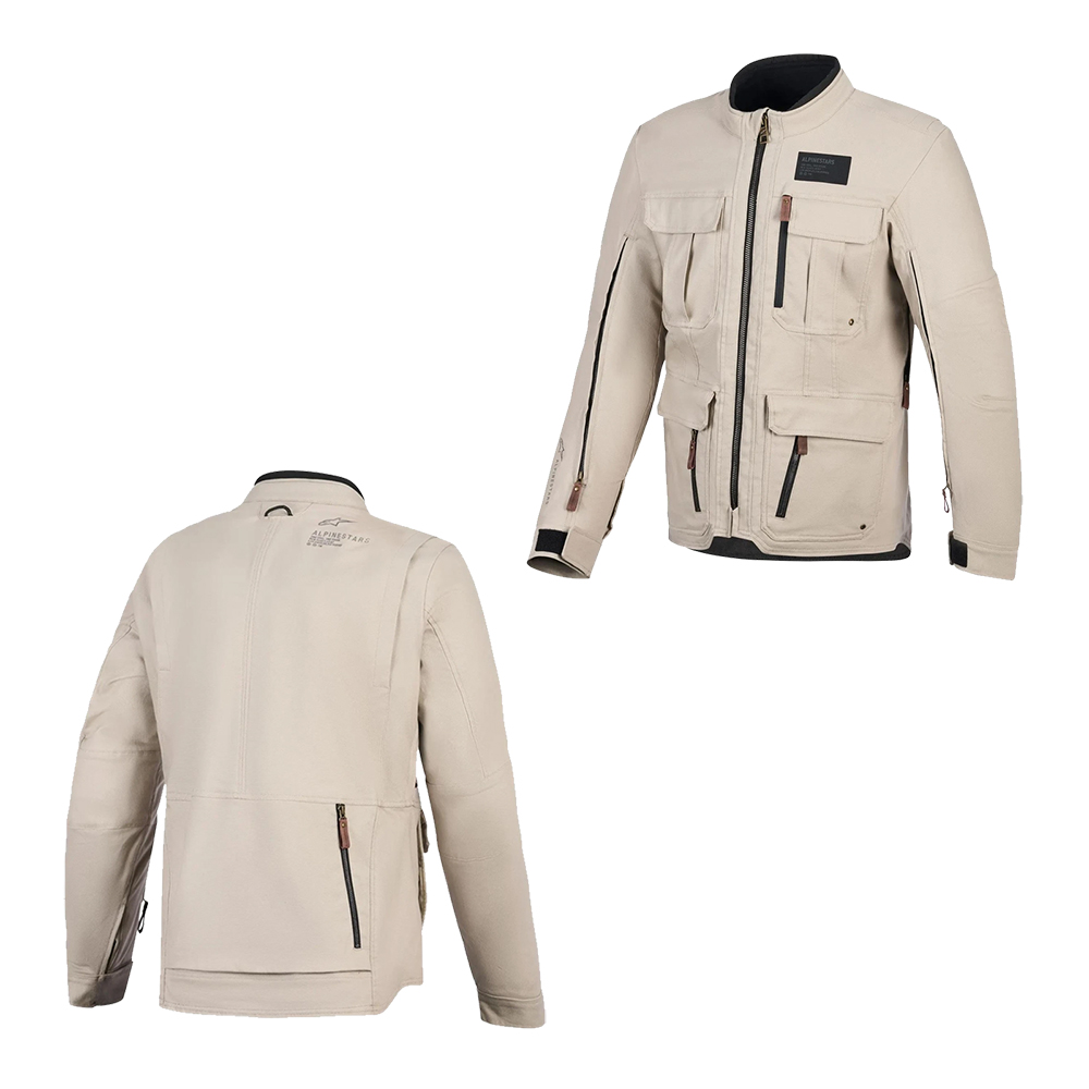 Alpinestars Borrego Drystar Mens Jacket - Warm Grey