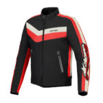 Black Bright Red Ecru