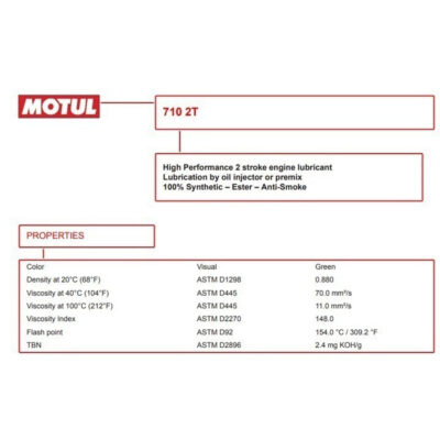 Motul 710 2T – 1 Ltr