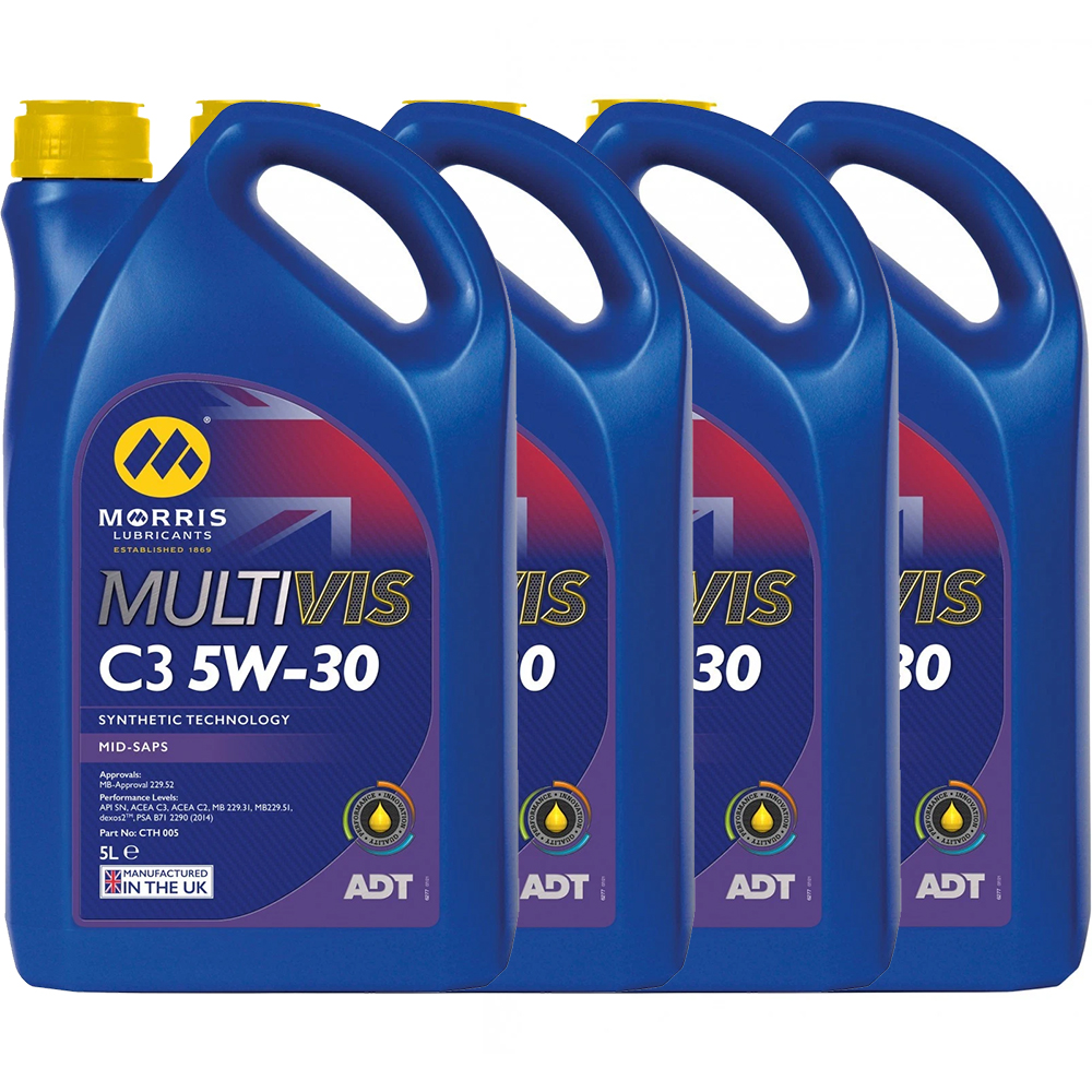 Morris Lubricants MULTIVIS ADT C3 5W-30 - 5LTR