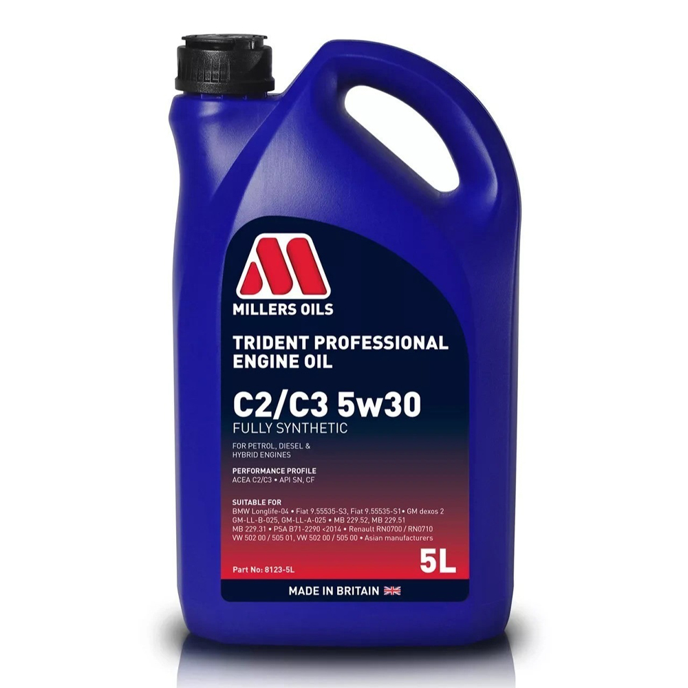 Millers Trident Prof C2/C3 5w30 - 5L - Image 5