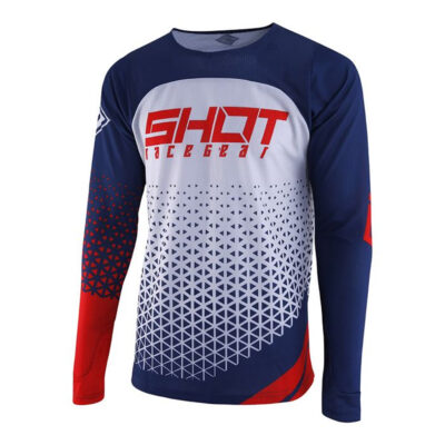 Shot Aerolite Delta Adults MX Jersey – Red