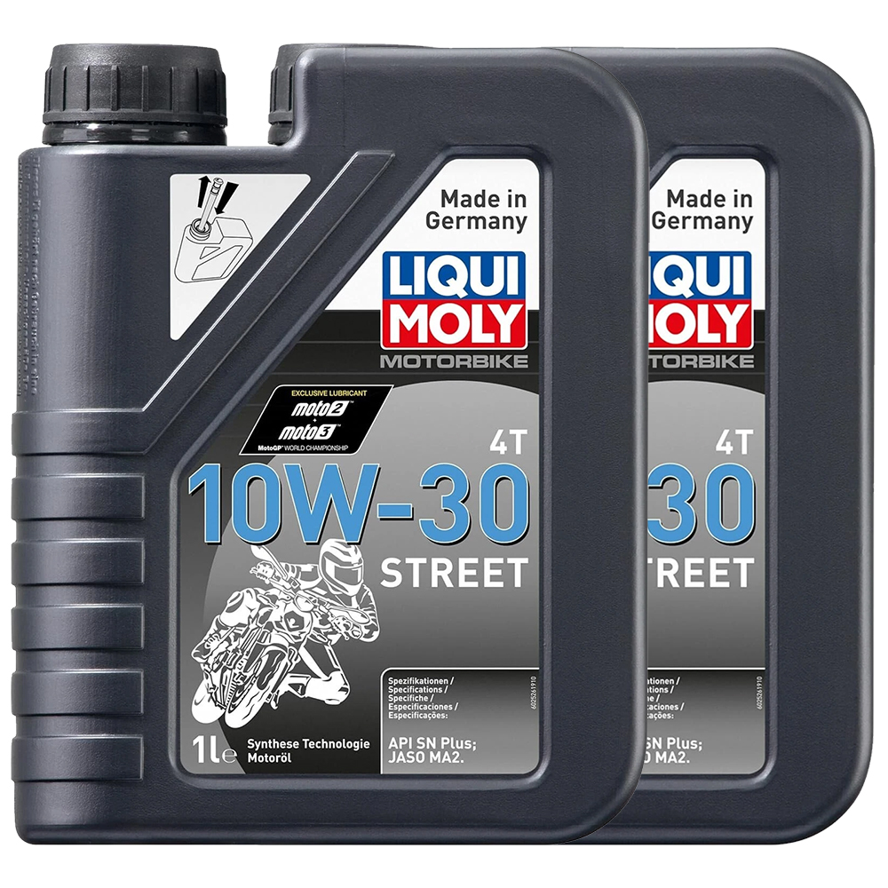 LIQUI MOLY MOTORBIKE 4T 10W-30 STREET - 1LTR - Image 4