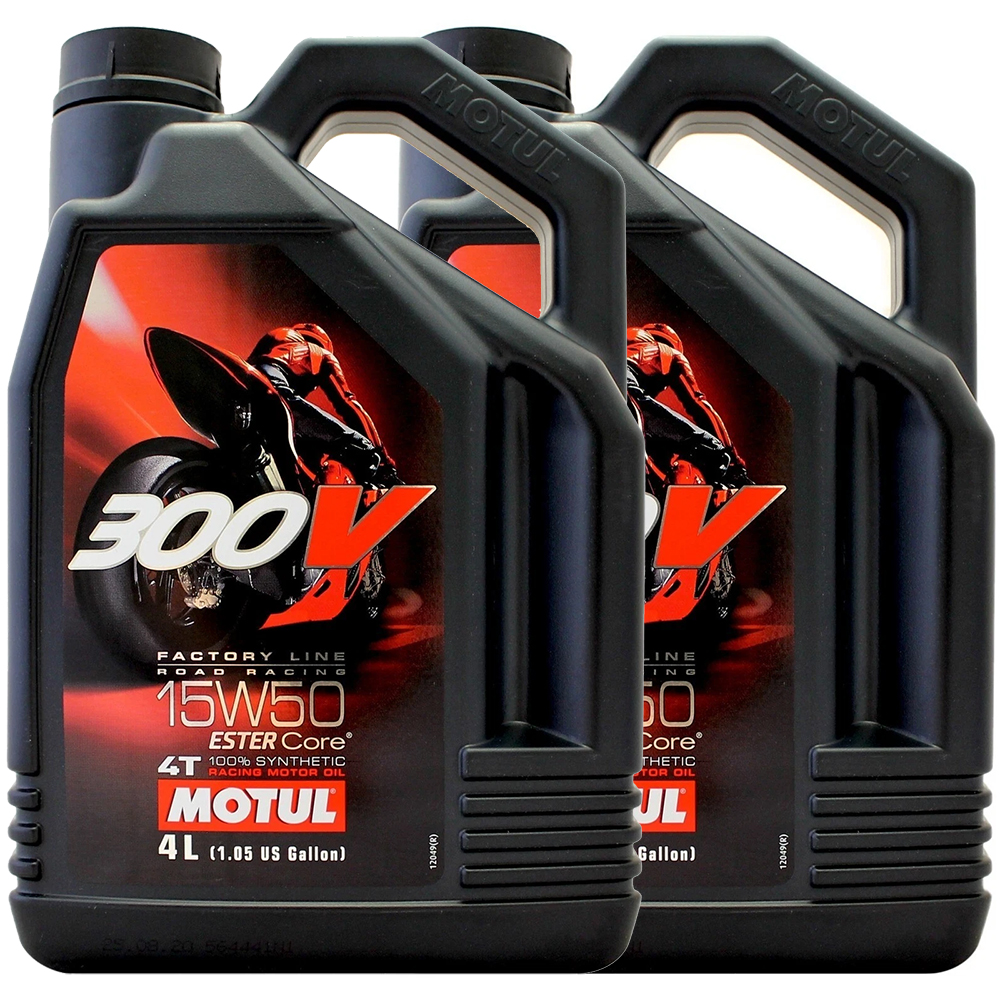 Motul 300V 15W50 Factory Line Road Racing - 4 Ltr - Image 3