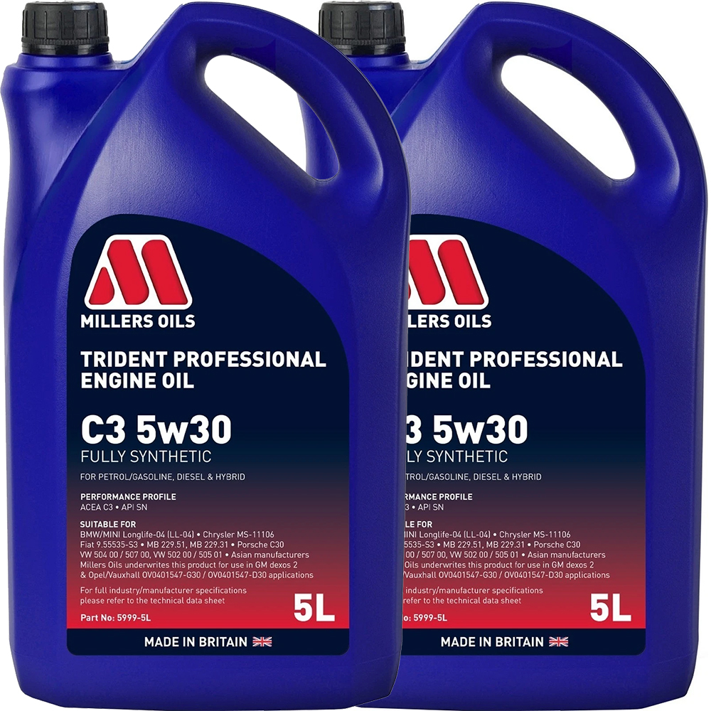 Millers Trident Professional C3 5w30 - 5L - Image 4