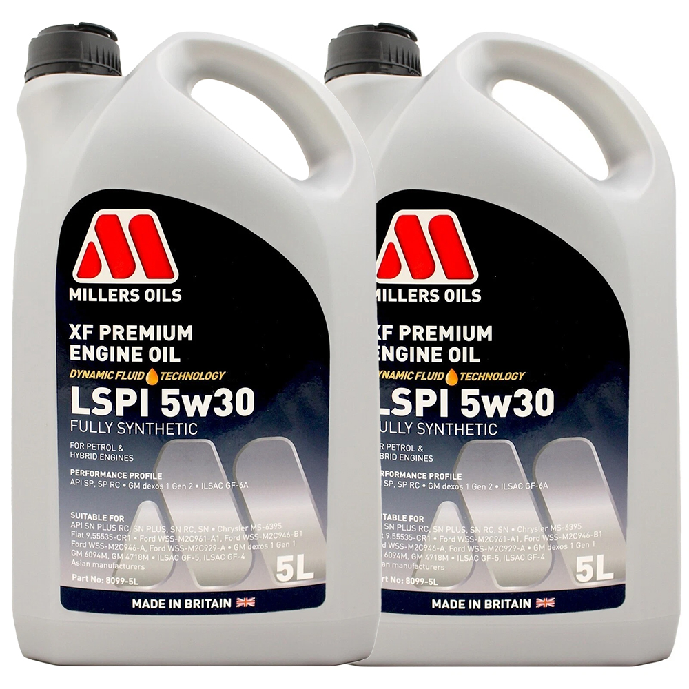 Millers XF Premium LSPI 5w30 - 5L - Image 4