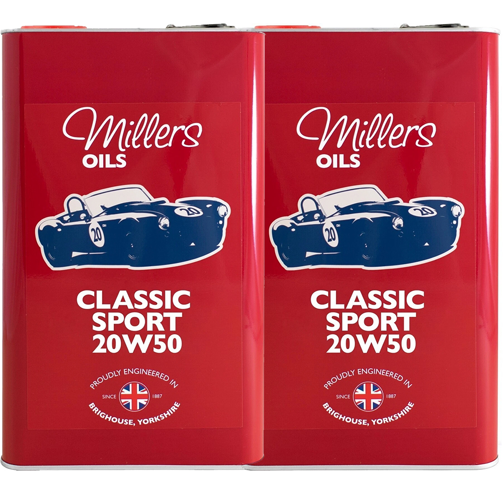 Millers Classic Sport 20w50 - 5L - Image 4