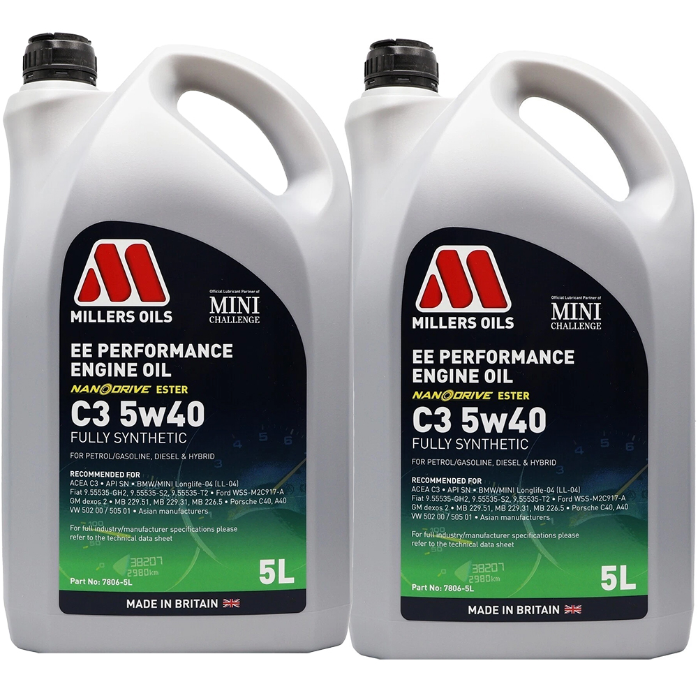 Millers EE Performance C3 5w40 - 5L - Image 4