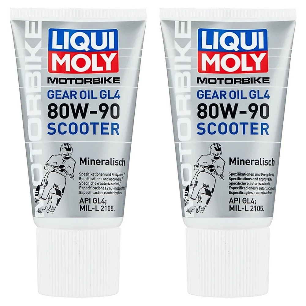 LIQUI MOLY MOTORBIKE GEAR OIL (GL4) 80W-90 SCOOTER - 150ML - Image 4