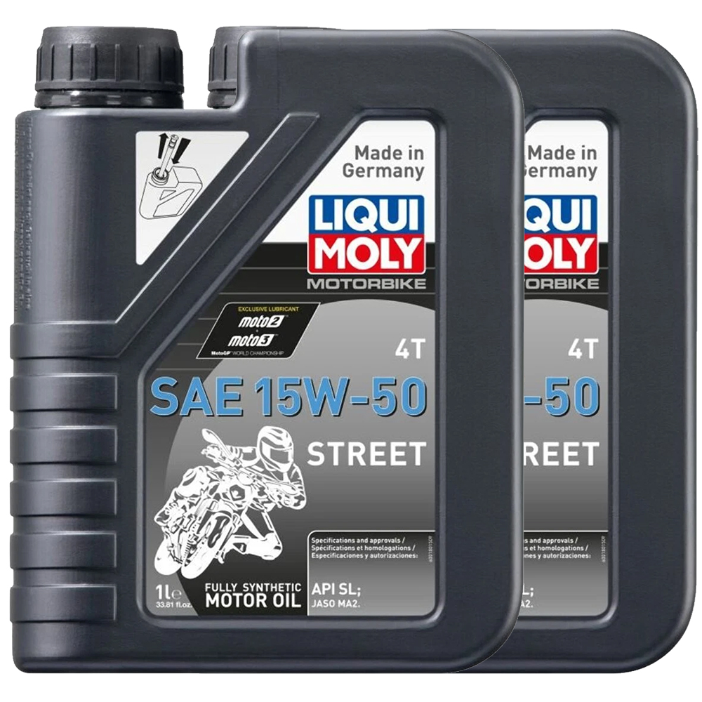 LIQUI MOLY MOTORBIKE 4T 15W-50 STREET - 1LTR - Image 4