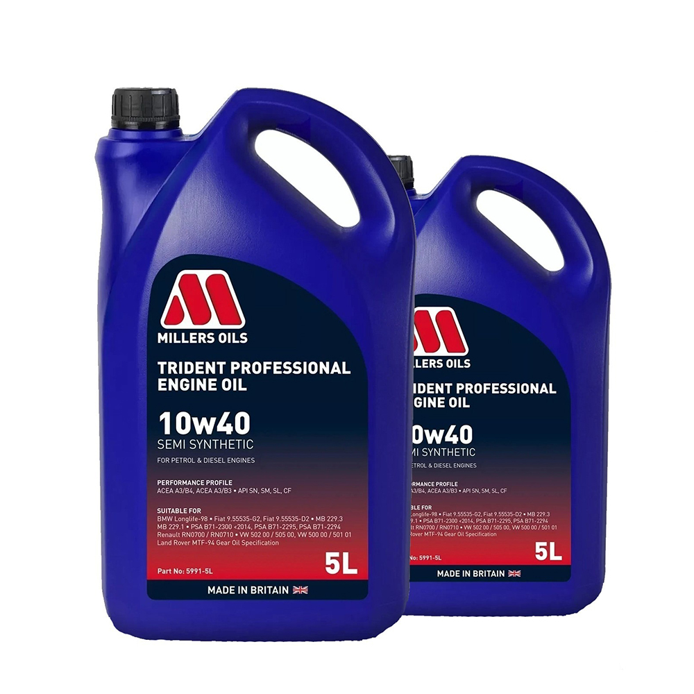 Millers Trident Professional 10w40 - 5L - Image 4