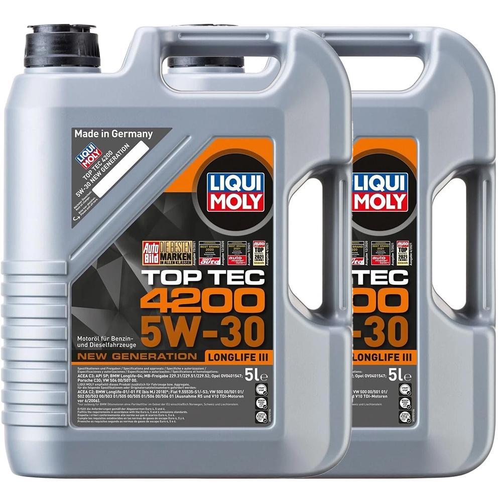 LIQUI MOLY TOP TEC 4200 5W 30 - 5LTR - Image 3