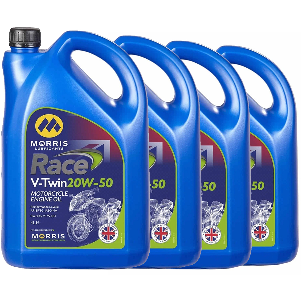 Morris Lubricants RACE V-TWIN 20W-50 - 4LTR
