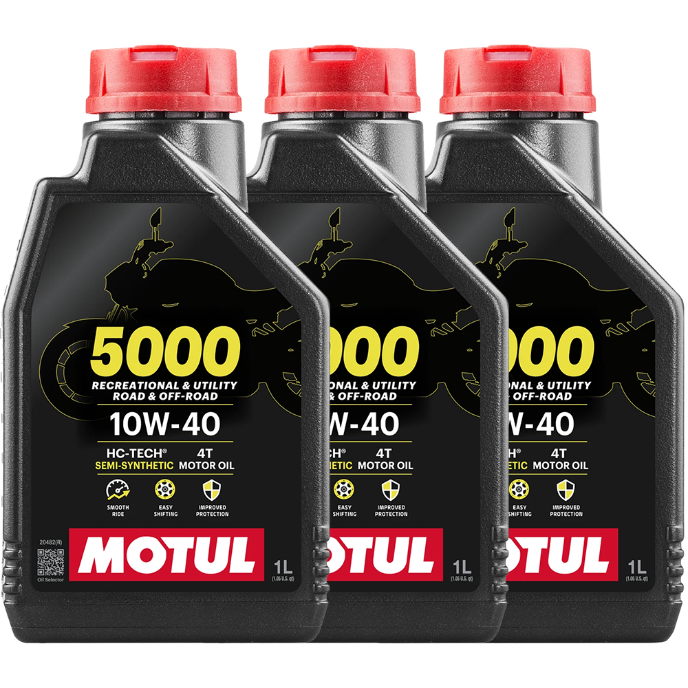 Motul 5000 10W40 4T Semi Synth - 1 Ltr - Image 2