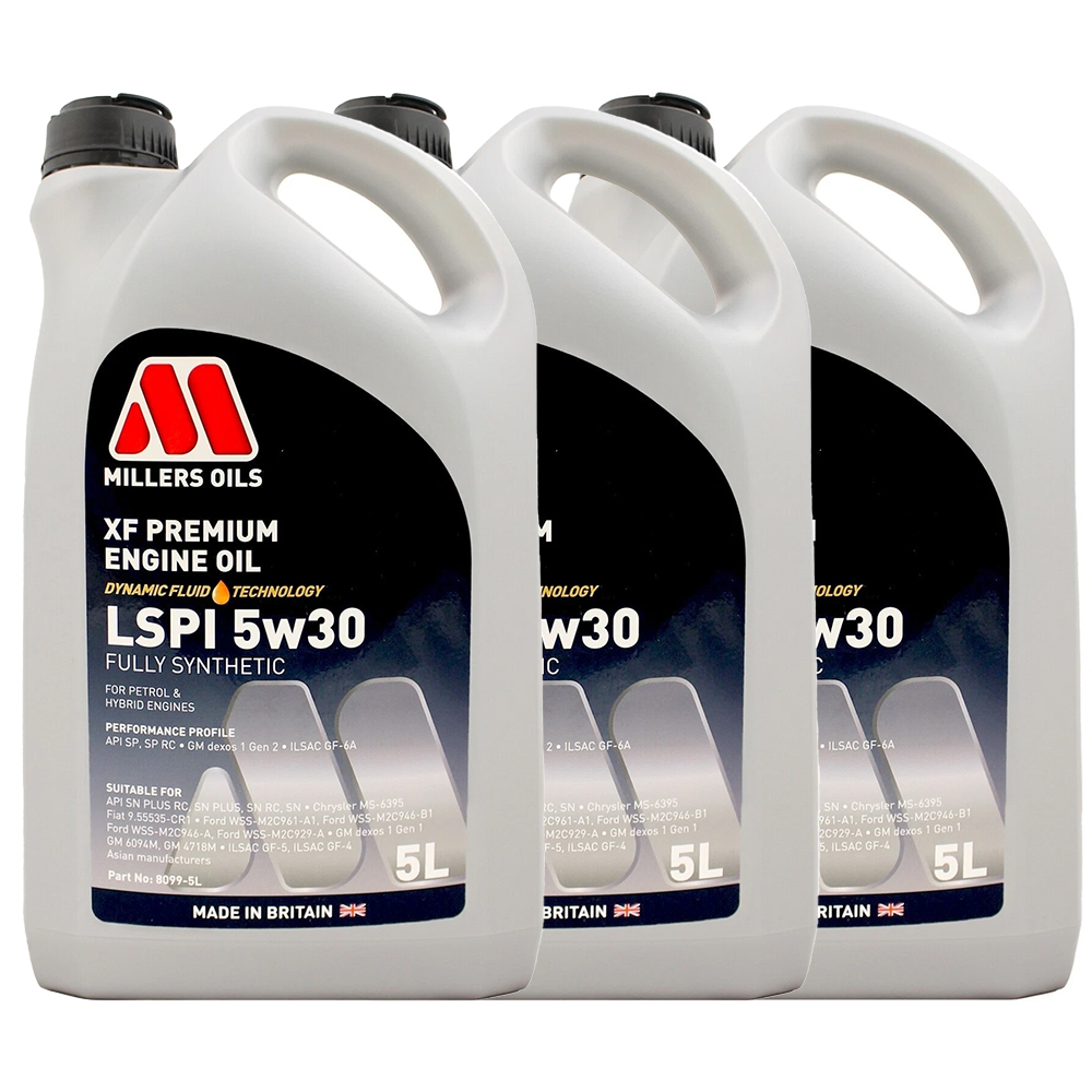 Millers XF Premium LSPI 5w30 - 5L - Image 3