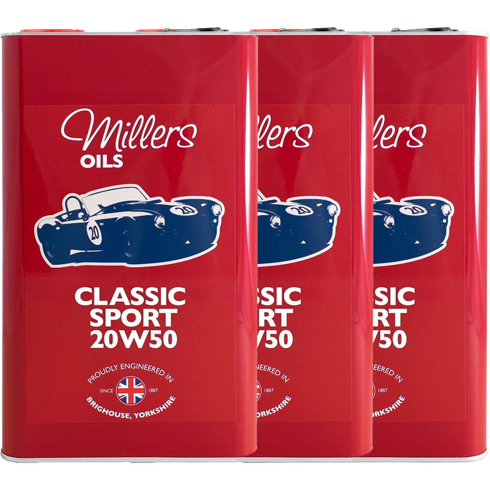 Millers Classic Sport 20w50 - 5L - Image 3