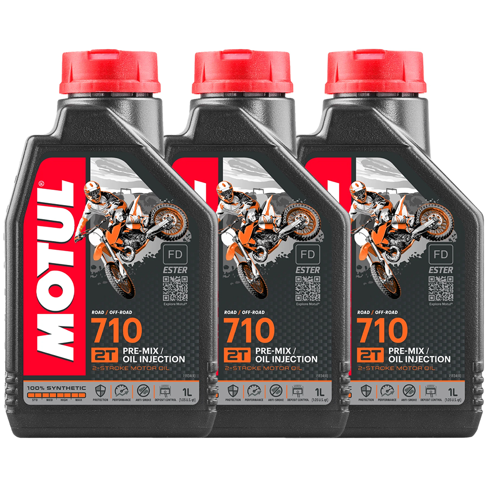 Motul 710 2T - 1 Ltr - Image 3