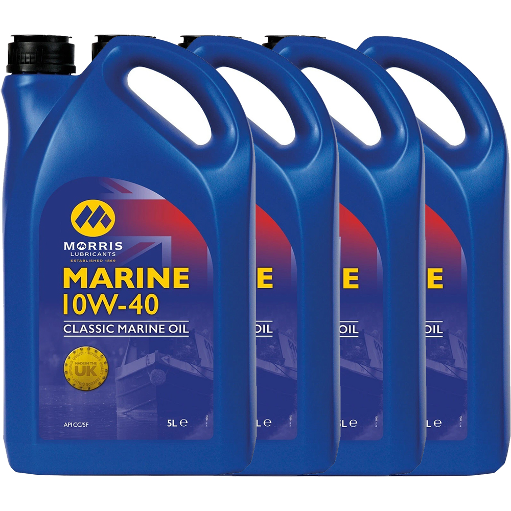 Morris Lubricants Marine Oil 10W-40 - 5LTR