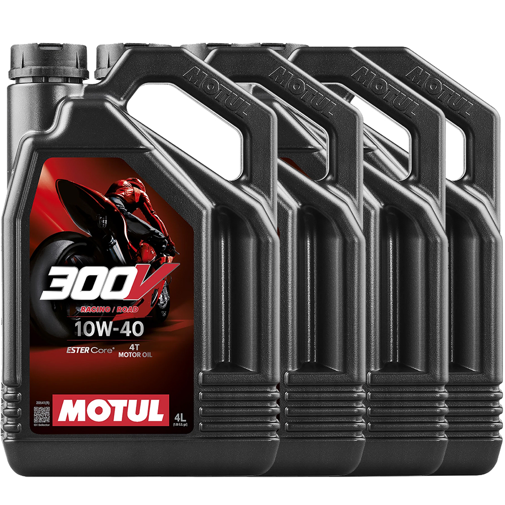 Motul 300V 10W40 Factory Line Road Racing - 4 Ltr