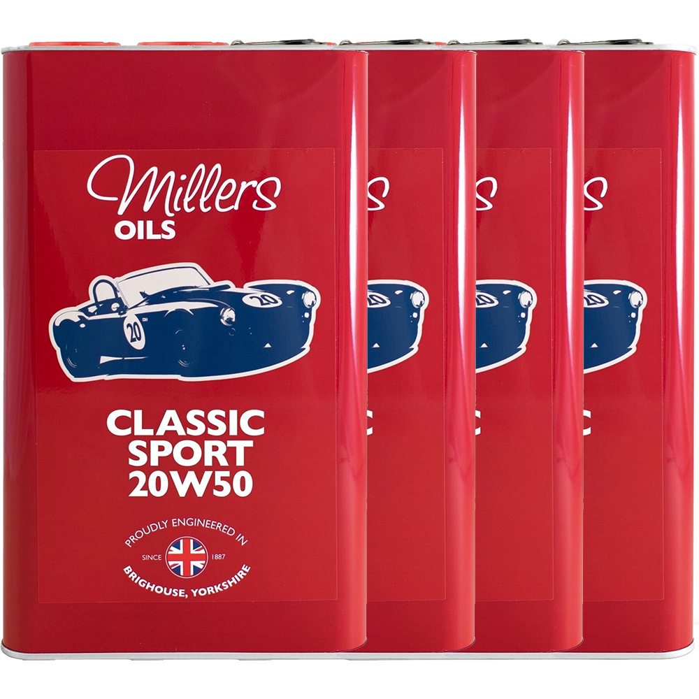 Millers Classic Sport 20w50 - 5L