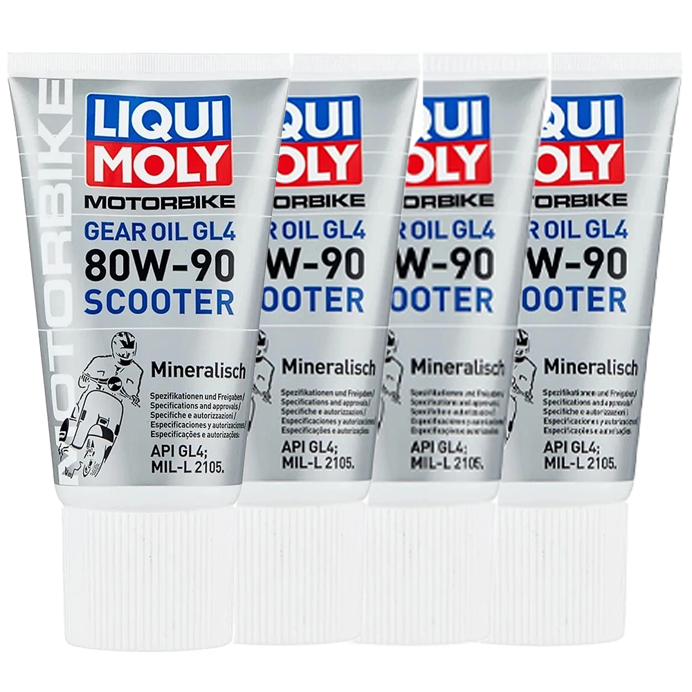 LIQUI MOLY MOTORBIKE GEAR OIL (GL4) 80W-90 SCOOTER - 150ML