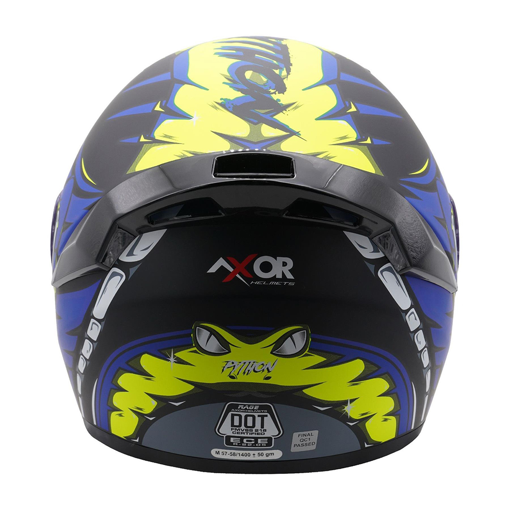 Axor Rage Python Full Face Helmet - Image 9