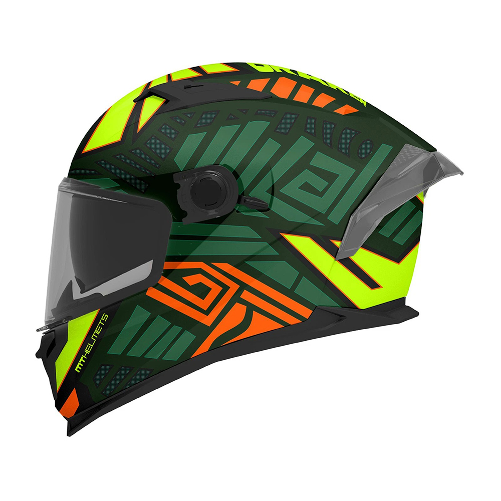 MT Braker SV Zebra Full Face Helmet - Image 5