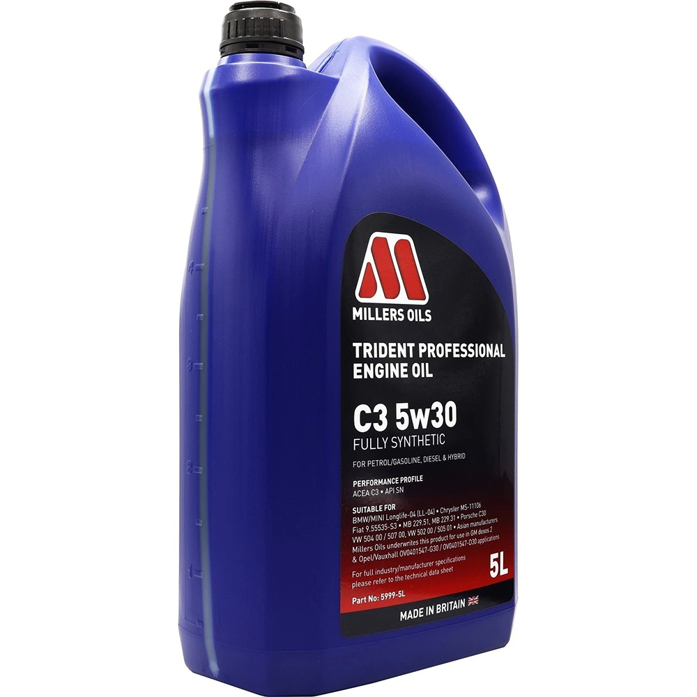 Millers Trident Professional C3 5w30 - 5L - Image 6